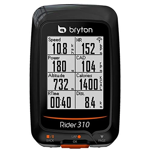 Ordenadores de ciclismo : XiaoMall Bryton R310 - Ordenador de ciclismo GPS