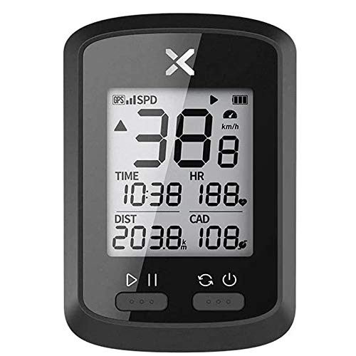 Ordenadores de ciclismo : XOSS Bike Computer G+ Wireless GPS Speedometer Waterproof Road Bike MTB Bicycle Bluetooth Ant+ with Cadence Cycling Computers(Mount Pack)