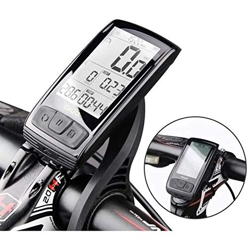 Ordenadores de ciclismo : Yangyang Bicicleta Velocmetro, Bici De La Computadora Inalmbrica, IPX5 A Prueba De Agua Cronmetro Odmetro, con El Sensor De Velocidad De Cadencia Y Bluetooth