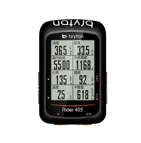 Ordenadores de ciclismo : YANP Sistema de medidor de código medidor de código GPS de Bicicleta de Ciclismo inalámbrico Bluetooth Luminoso