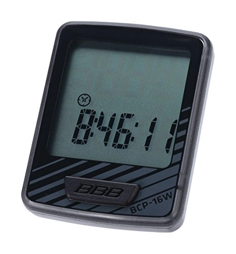 Ordinateurs de vélo : BBB bcp-16, Ordinateur sans Fil de vélo Unisexe – Adulte, Noir, Taille Unique