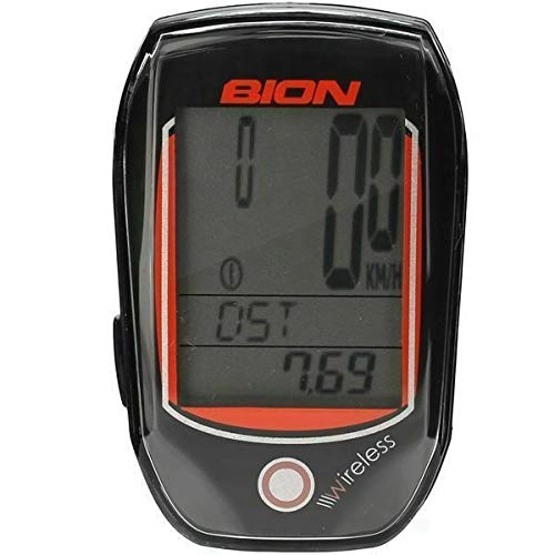 Ordinateurs de vélo : BION Compteur de vélo sans fil avec bouton tactile Altitude Cadence