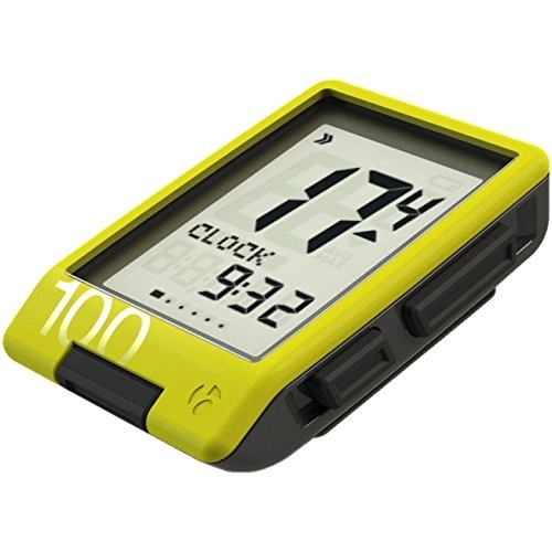 Ordinateurs de vélo : Bontrager Trip jaune 100 sans fil ordinateur de vélo compteur odomter Horloge