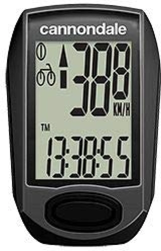 Ordinateurs de vélo : Cannondale IQ 200 Ordinateur de vélo sans fil Noir