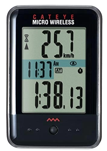 Ordinateurs de vélo : CATEYE CC-MC200W Micro Wireless Cycle Computer Black White from Japan by Unknown