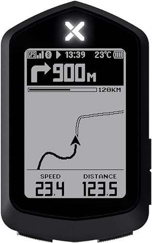 Ordinateurs de vélo : Compteur de Vitesse de vélo, 2.4" 240 * 160 Affichage Haute résolution Chronomètre numérique de vélo IPX7 Compteur de Vitesse de vélo étanche