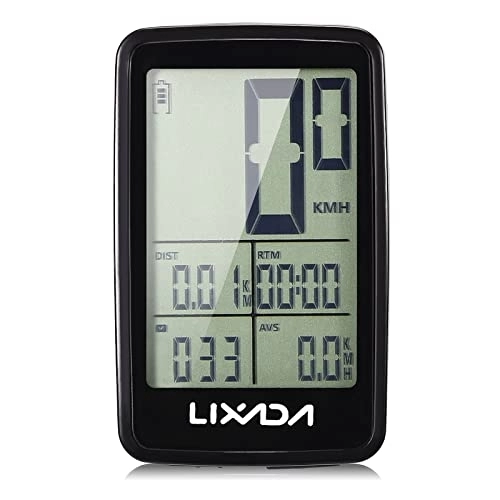 Ordinateurs de vélo : Compteur de vélo sans Fil Rechargeable USB, Compteur de Vitesse, odomètre
