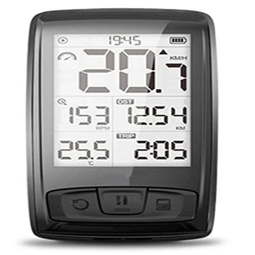 Ordinateurs de vélo : Cyclocomputer GPS Bluetooth 4.0 sans fil Bluetooth 4.0 Support de vélo Compteur de vitesse pour vélo Capteur de cadence Étanche Portable pour l'escalade