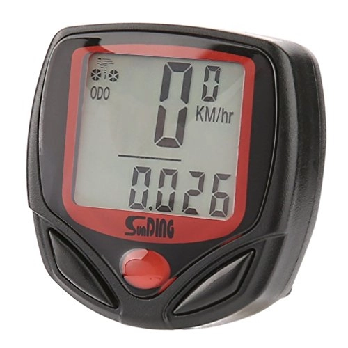 Ordinateurs de vélo : DZX Ordinateur de vélo Multifonctionnel Compteur kilométrique Filaire chronomètre étanche Mini Compteur de Vitesse LCD numérique Tracker Accessoires de vélo en Gros