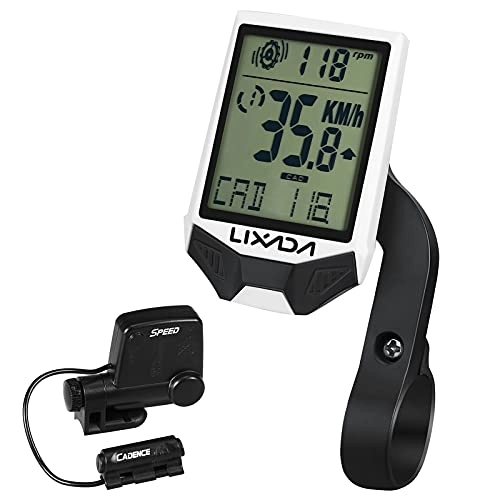 Ordinateurs de vélo : ERYUE chronomètre, Ordinateur de vélo sans Fil Ordinateur de vélo Cadence Ordinateur de vélo Multifonctionnel étanche à la Pluie avec rétro-éclairage LCD