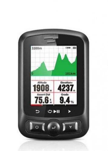 Ordinateurs de vélo : FENGHU Vélo Odomètre Chronomètre Antmd GPS Ordinateur Igs618 Vélo Vélo Bluetooth Wireless Stopwatch Waterproof Cycling Bike Sensor Speedometer Ordinateur