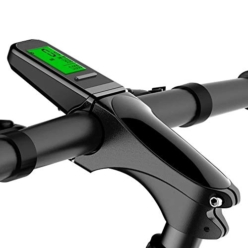 Ordinateurs de vélo : GAOLE 2020 Populaire Vélo VTT Vélo Route Informatique vélo avec Tige Tachymètre USB sans Fil Bicyclette Anglais Chronomètre Langue (Color : One Set)