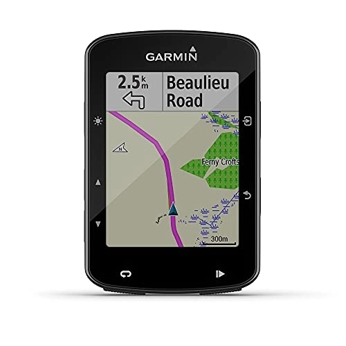 Ordinateurs de vélo : Garmin Edge 520 Plus Ordinateur de vélo GPS avancé pour la compétition et la navigation, noir (renouvelé)