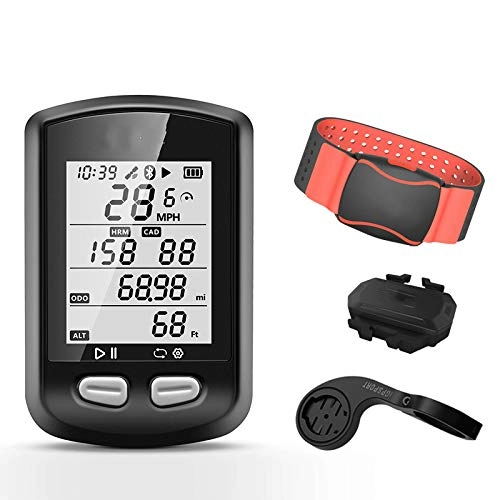 Ordinateurs de vélo : gdangel Compteur Kilométrique Vélo Cyclisme Ordinateur Bluetooth sans Fil sans Fil Vélo Backlight Ordinateur Vélo GPS Speedometer Cadence