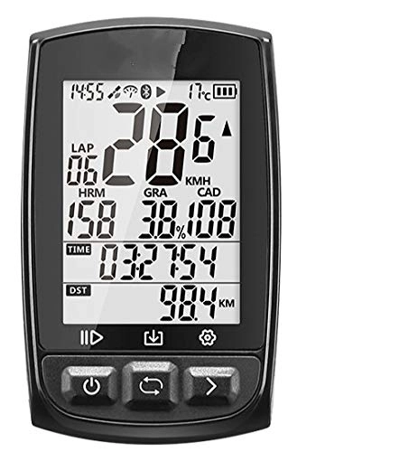 Ordinateurs de vélo : gdangel Compteur Kilométrique Vélo GPS Bike Bicycle Sport Ordinateur sans Fil Speedomètre sans Fil Vélo Speedwatch Digital Stopwatch Cycling Speedometer