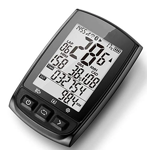 Ordinateurs de vélo : gdangel Compteur Kilométrique Vélo GPS Cycling Computer Wireless Waterproof Bicycle Digital Stopwatch Cycling Speedometer Bluetooth