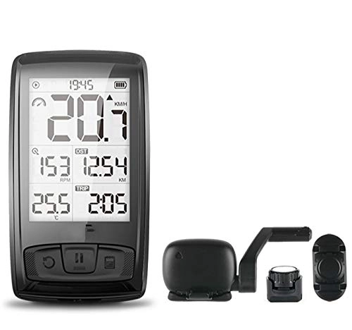 Ordinateurs de vélo : gdangel Compteur Kilométrique Vélo Wireless Bicycle Computer Bluetooth Temperatureometer Mount Holder Sensor Counter Cycling Odometer Bike Accessories