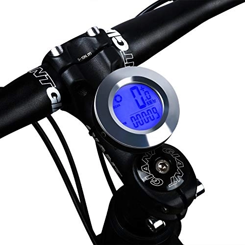 Ordinateurs de vélo : GSTARKL Compteur de Vitesse de vélo, Compteur de Vitesse pour vélo, réveil Automatique sans Fil étanche avec rétroéclairage LCD, Ordinateur de vélo pour Suivre la Vitesse et la Distance de Conduite