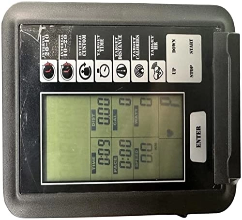 Ordinateurs de vélo : HACIEN Compteur de vitesse pour vélo avec écran LCD Odomètre, instrument analytique multifonction pour vélo stationnaire de gym / 1803