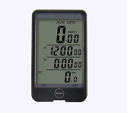 Ordinateurs de vélo : HJTLK Ordinateur de vélo, Fonctions Sunding résistant à l'eau Vélo sans Fil Vélo Vélo Velocimetro Ordinateur Compteur kilométrique Chronomètre
