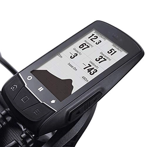 Ordinateurs de vélo : HJTLK Ordinateur de vélo, GPS Compteur de Vitesse de vélo sans Fil VTT Cyclomètre Odomètre Capteur de Vitesse Moniteur de fréquence Cardiaque en Option