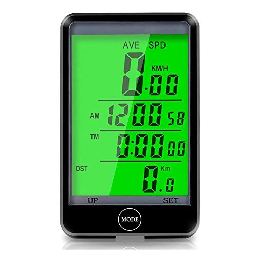 Ordinateurs de vélo : HJTLK Ordinateur de vélo, Ordinateur sans Fil chronomètre vélo Compteur de Vitesse vélo Compteur kilométrique chronomètre LCD rétro-éclairage Accessoires