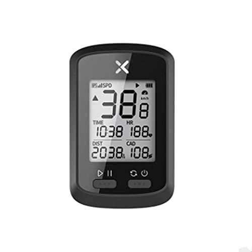 Ordinateurs de vélo : HSTG Odomètre à vélo, Ordinateur de vélo imperméable avec écran numérique GPS, Suivi Bluetooth, Accessoires d'équitation, Compteur de Vitesse sans Fil