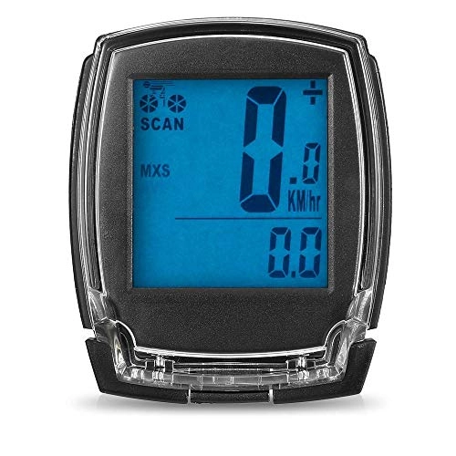 Ordinateurs de vélo : HXiaDyG Compteur kilométrique pour vélo avec chronomètre, thermomètre sans fil