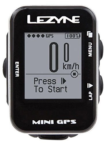 Ordinateurs de vélo : LEZYNE Mini GPS Mixte Adulte, Polish Hi Gloss