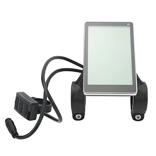 Ordinateurs de vélo : Luqeeg Écran LCD pour Vélo électrique, 24 V 36 V 48 V 60 V, Compteur de Vitesse de Vélo étanche, Compteur Kilométrique avec écran LCD, écran Ebike pour Scooter de Vélo électrique, Accessoires de Vélo