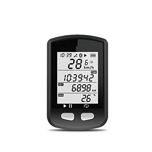 Ordinateurs de vélo : Maoviwq Compteur de vitesse sans fil pour vélo - Capteur de cadence et de vitesse et de fréquence cardiaque