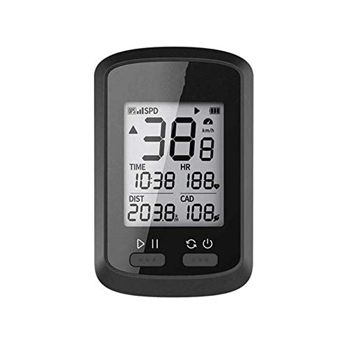 Ordinateurs de vélo : Maoviwq Compteur de vélo sans fil 4, 6 cm avec grand écran intelligent, rétroéclairage automatique, GPS, étanche, compteur de vitesse, tableau de code de données, compteur de vitesse