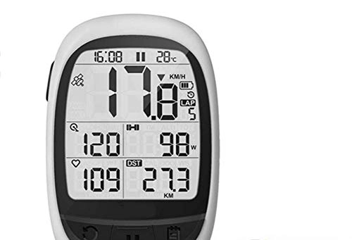Ordinateurs de vélo : MIAOGOU Vélo Odomètre GPS Bike Computer Wireless Speedometer Bluetooth Ant Bicycle Odometer Speed Cadence Sensor Heart Rate Monitor Option