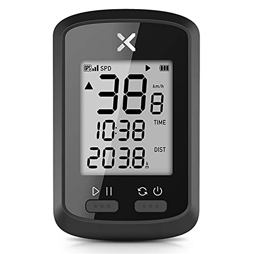 Ordinateurs de vélo : Ordinateur de cyclisme GPS intelligent pour vélo sans fil Compteur de vitesse numérique IPX7 précis Ordinateur portable pour l'extérieur