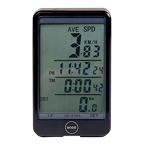 Ordinateurs de vélo : Ordinateur GPSC, pour vélo, étanche, avec rétro-éclairage sans fil, pour vélo, ordinateur, compteur kilométrique, chronomètre, vélo, chronomètre, multifonctions, escalade