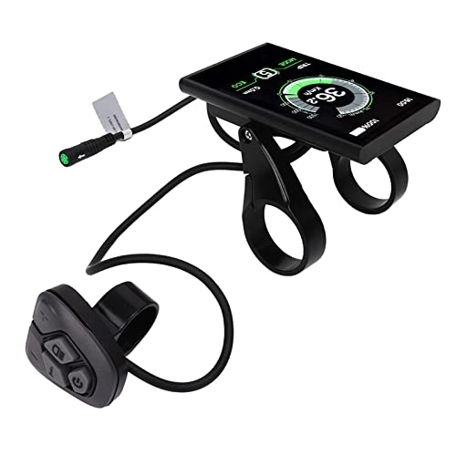 Ordinateurs de vélo : Raguso Compteur d'affichage de vélo électrique, Panneau d'affichage de vélo électrique étanche IP65 3, 5 Pouces Plug and Play Interface de Sortie USB LCD pour Remplacement