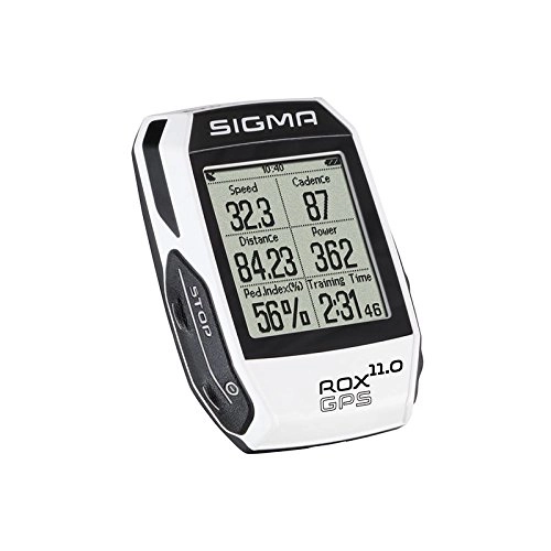 Ordinateurs de vélo : Sigma Rox Compteur GPS de vélo Mixte Adulte, Blanc
