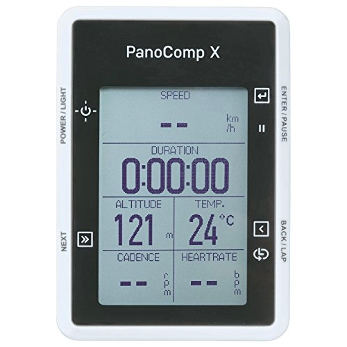 Ordinateurs de vélo : Topeak PanoComp X mit Sensoren Wireless Computer Fahrrad Tacho Rad Sport Bluetooth Remote, 15200182