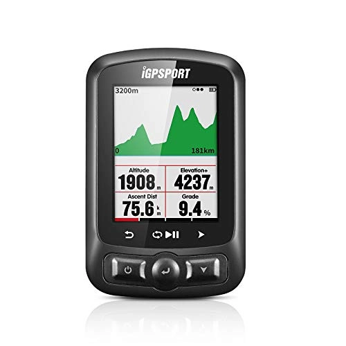 Ordinateurs de vélo : WAZA iGPSPORT® IGS618 Compteur de vélo étanche Chronomètre GPS Vélo de route Vélo