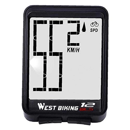 Ordinateurs de vélo : Wired Ordinateur De Vélo Multifonction Affichage Étanche LCD Vélo Compteur De Vitesse Vélo Compteur Kilométrique Podomètre Chronomètre Rétro-éclairage pour Vélo De Route VTT