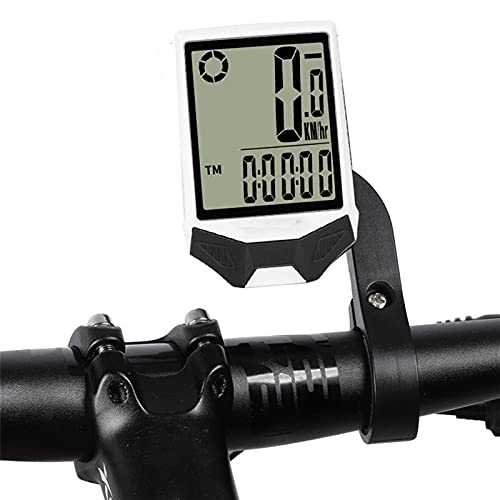 Ordinateurs de vélo : WJY Ordinateur de Vélo sans Fil, 18 Fonction, Écran LCD Rétro-éclairé, Réveil à Un Bouton, Compteur de Vélo Étanche Multifonction pour reconnaître la Vitesse et la Distance Actuelles en Temps réel