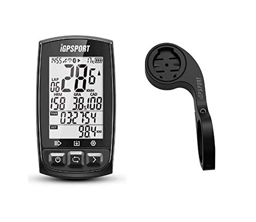 Ordinateurs de vélo : WSGYX sans Fil GPS vélo Ordinateur vélo numérique Chronomètre vélo Compteur de Vitesse Ant + Bluetooth 4.0 avec 12 Options (Color : Group2)