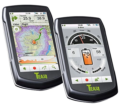 Ordinateurs de vélo : XLC Uni 2972772000 GPS, Noir, 10 x 6 x 4 cm