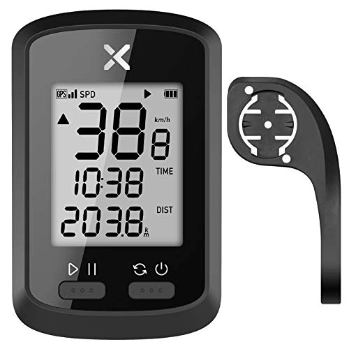 Ordinateurs de vélo : XOSS G Ordinateur de vélo / compteur de vitesse / Odomètre sans fil GPS étanche pour vélo de route et VTT Bluetooth (Combo2)