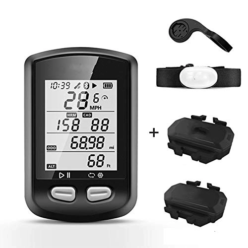 Ordinateurs de vélo : xunlei Extérieur Bike Speedometer Cyclisme Ordinateur Ant Bluetooth 4.0 Waterproof Ipx6 Wireless Sports GPS Computer Bike Speedometer Bicycle Sensor