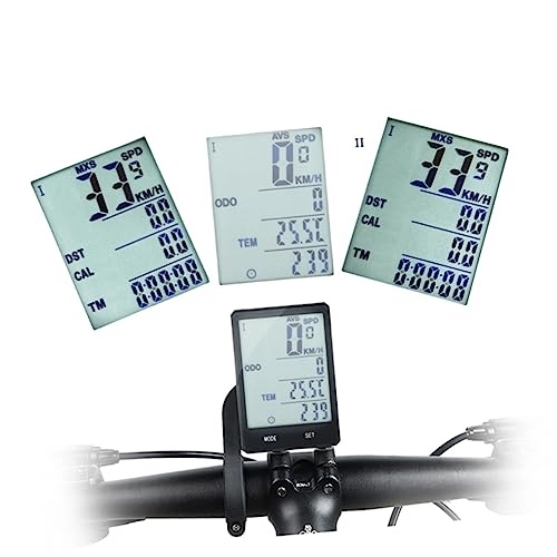 Ordinateurs de vélo : YARNOW vélos Compteur de Vitesse tachymètre Ordinateur de vélo Bicyclette chronomètre