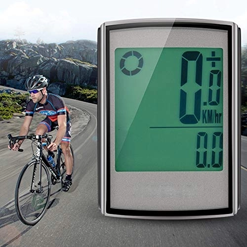 Ordinateurs de vélo : YBZS Compteur de vélo sans fil - Étanche - Pour ordinateur - Écran LCD - Chronomètre - Compteur kilométrique - Accessoire VTT