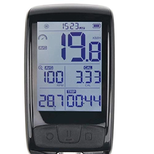 Ordinateurs de vélo : YEATOP GPS sans Fil Bluetooth 4.0 vélo Ordinateur vélo Compteur de Vitesse capteur IPX5 étanche