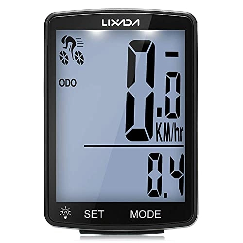 Ordinateurs de vélo : YIQIFEI Ordinateur de vélo sans Fil écran LCD Multifonctionnel Ordinateur de vélo Compteur de Vitesse de vélo de Montagne odomètre IPX6 WA (chronomètre)