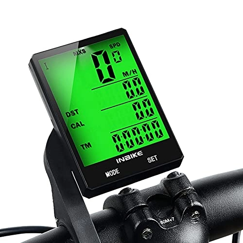 Ordinateurs de vélo : Yongqin Compteur De Vitesse De Vélo Compteur De Vitesse Ordinateur De Cyclisme Ordinateur sans Fil Multifonction Étanche À La Pluie Compteur De Vélo Compteur De Vitesse Chronomètre pour Le C
